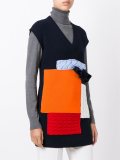 patchwork knitted tunic