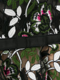 floral lace panel skirt 