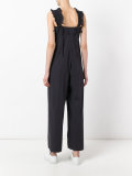 ruffled detail jumpsuit 