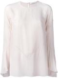 flared sleeve blouse