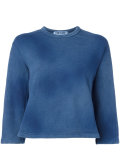 faded effect sweatshirt 