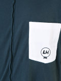 open seam deconstructed T-shirt 