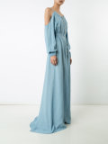 off-shoulder long dress