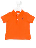 logo embroidered polo shirt