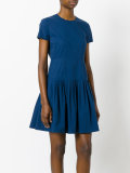 flared trim dress