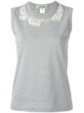 pearled trim top 