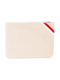 Canvas 'Holiday' Logo Pouch
