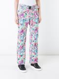 floral print ski trousers