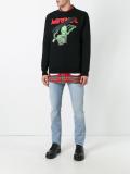 'Mirror Skull' sweatshirt