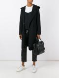 hooded coat