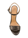 buckled stiletto sandals