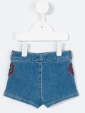 denim skort