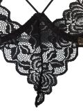 floral lace bra