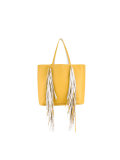 Everyday fringed shopper tote
