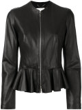 peplum hem jacket
