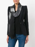 checkered scarf