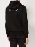 cover print hoodie