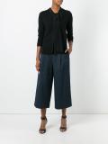 stylised print culottes