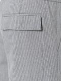 pleated detail shorts