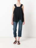 cropped jeans