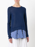shirt trim sweatshirt 