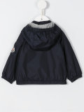 hooded coat  