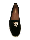 bear plaque espadrilles