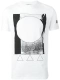 geometric print T-shirt