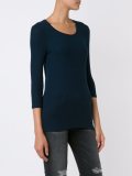 'Ballet Neck'罗纹上衣
