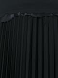 pleated panel skirt