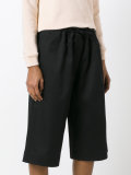 drawstring track shorts 