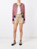 tree embroidery cardigan