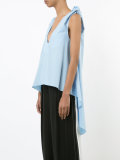 open elongated back tank