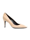 heel detail pointed pumps