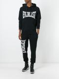 logo print hoodie 