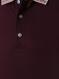 collar detail polo shirt