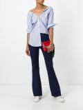 v-neck blouse 