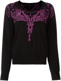 embroidered wing jumper