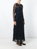 macrame longsleeved dress