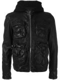 hooded multi-pocket jacket
