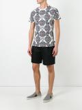 tiger print T-shirt