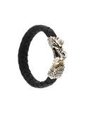 dragon clasp braided bracelet