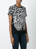 leopard print T-shirt