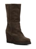 wedge mid-calf boots