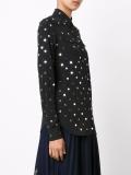 chest pockets embellished shirt