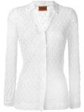open knit shirt