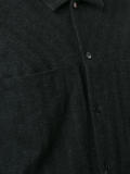 raw edge detail shirt 