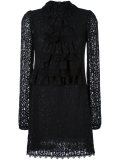 lace overlay dress