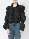 ruffled lightweight jacket