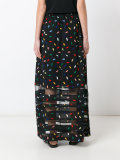 printed maxi skirt 